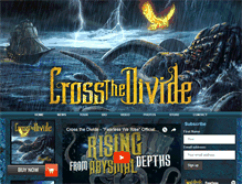 Tablet Screenshot of crossthedivideband.com